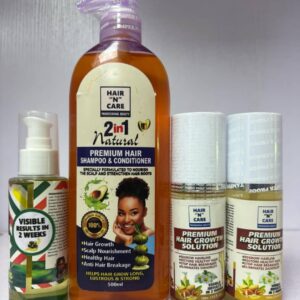Premium hair growth solution by Hair N Care Root Revival Set