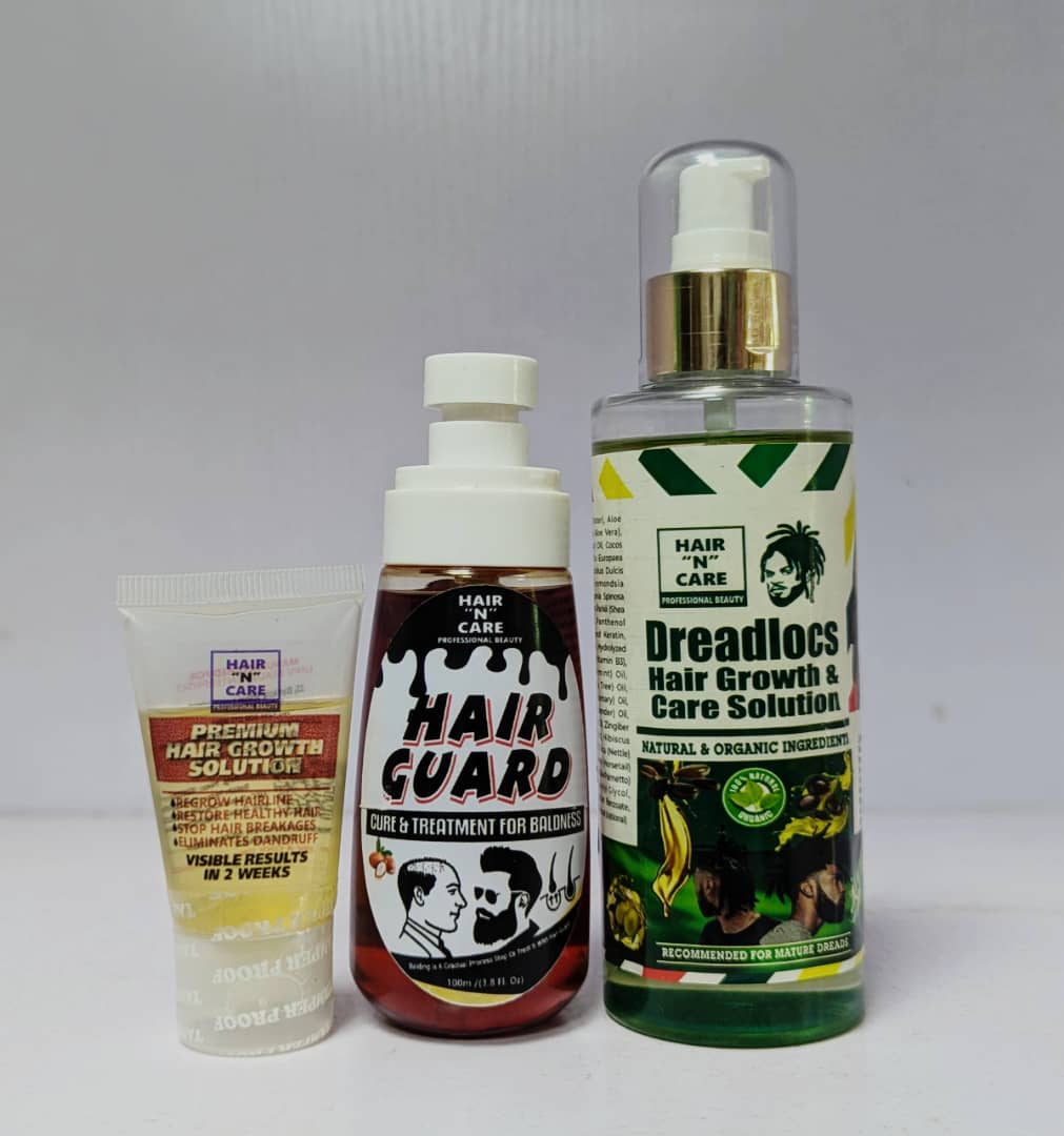 Starter Beard/Bald & Dreadlocs Kit