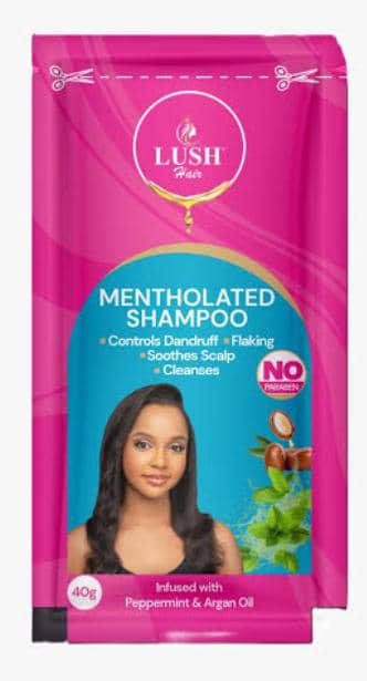 Lush mentholated shampoo