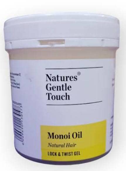 Nature's gentle touch monoi oil lock and twist