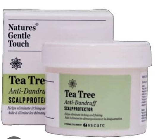 Nature's gentle touch tea tree anti dandruff scalp protector